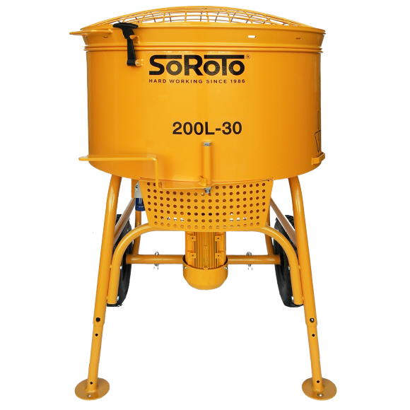 MEZCLADOR DE ACCIÓN FORZADA 200 L - 1